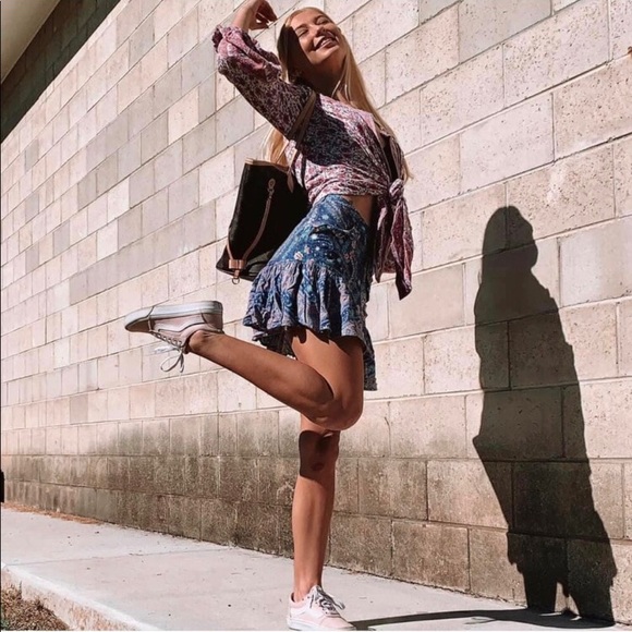 Spell & The Gypsy City Lights Mini Skirt - Picture 10 of 12